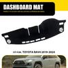 Non-Slip Dashmat Mat Dash Dashboard Cover Car Carpet for Toyota RAV4 -2024