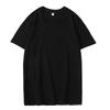 200g Pure Cotton Unisex Crew Neck Short Sleeve Solid Color Trendy T-Shirt