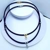 Thailand Stainless Steel Buddha Amulet Necklace with Three Silicone Pendants for Men and Women