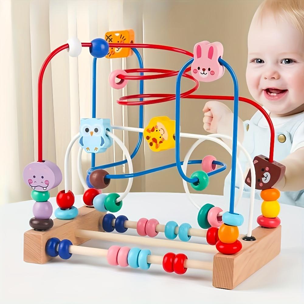 Toys for Infants, Puzzles Wrapped In Beads, Toys for Toddlers To Figure Out And Learn About The World