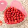 E8Bd Practical Stainless Steels Sweet Holders Unique Heart Cake Bowl With Silicone Lid Unique Dessert Storage Holders