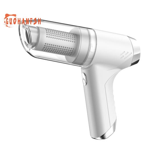 

3 в 1 автомобильный пылесос мини портативный ручной мощный всасывающий беспроводной очиститель автомобильные аксессуары бытовая техника белый