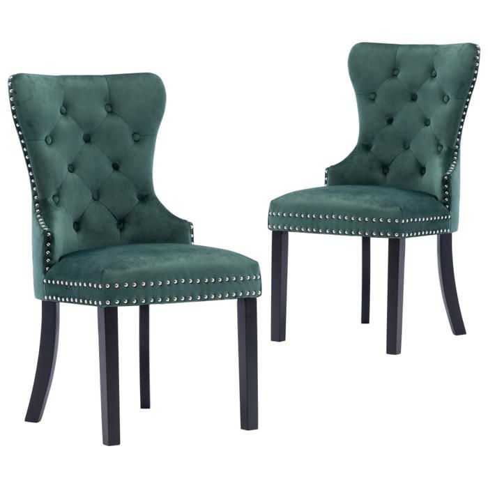 VidaXL 2x Chaises de Salle à Manger Chaises de Cuisine Chaises à Dîner Sièges de Salle à Manger Meubles de Cuisine Maison 287960