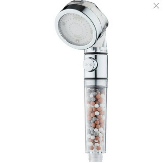 Japanese Multi-Setting Negative Ion Handheld Shower Head with Switch