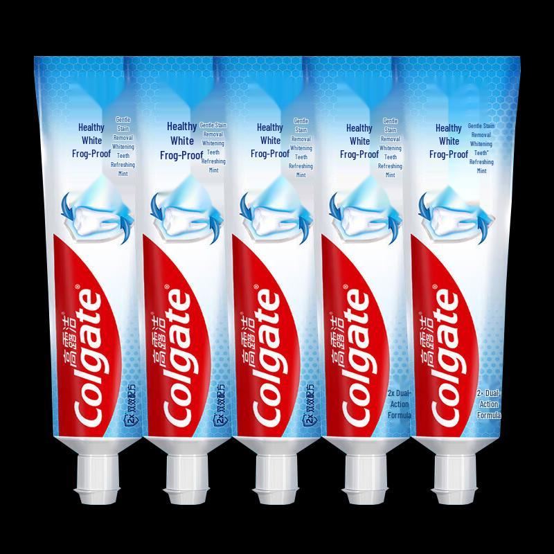 Colgate Dual-Action Fresh Mint Whitening Toothpaste