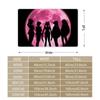 ANIME S-SAILOR-MOON Floor Mat Soft Thickened Non-Slip Door Mat for Living Room Home Decor Flannel Rugs