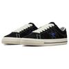 Quartersnacks x Converse One Star Pro Low Black Men Sneakers Egret Hyper-Blue A09555C