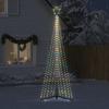 LED Christmas Tree 495 Multicolor LEDs 300.5 Cm