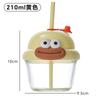2025 New 210ml Travel Drink Bottle Trendy Pink/Green/Blue/Yellow Glass Mug Outdoor Travel Cup Small Exquisite Cartoon Cup