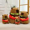 Capybara Hamburger Plush Toy – Cute Decompression Doll & Birthday Gift
