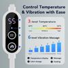 Electric Steam Eye Mask with 3D Massage Constant Temperature Hot Compress Smart Timer Sleep Shading Feature for Eye Fatigue Reli
