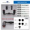HEIGHTEN Reel Handle with 21mm Compatible with and Abu Garcia Baitcasting Gourd Series Wine 85/95mm Knob, 1.5K Carbon, Shimano, Daiwa, Reels,
