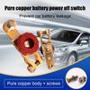 Car Battery Power-off Universal Car Battery Battery Terminal Link Quick Cut-off Disconnect Protector RV