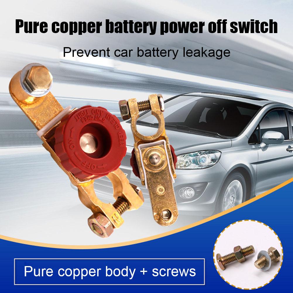 Car Battery Power-off Universal Car Battery Battery Terminal Link Quick Cut-off Disconnect Protector RV