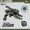 52TOYS BEASTBOX BB-24 Jetsam, Transforming Action Figure, Cube to Sea Turtle, Painted Highly Articulated Mecha Beast, No Batteries, Collectible Toy