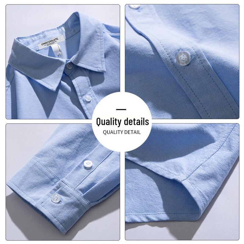 CHOCOOLATEit Men's American Style Loose Fit Shirt Jacket