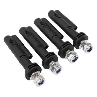 4 Pcs 17mm Anti-Theft Mounting Tweezers for Secure Off-Road Storage and Quick Access for
