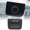Air Vent Radiator Window Windshield Auto Air Vent,Solar Powered Car Exhaust Fan Solar Ventilator Car Radiator Fan, Radiator Ventilator System, 0.5W,