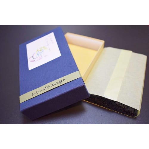 Awaji Umekundo Smokeless Incense, for Home Use, Low Smoke, Bamboo Charcoal Refreshing Lemongrass (120g), Loose Pack #159