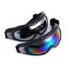Óculos de esqui com lente polarizada de camada dupla magnética, óculos de esqui antiembaçante UV400, óculos de snowboard, homens, mulheres, estojo para óculos de esqui