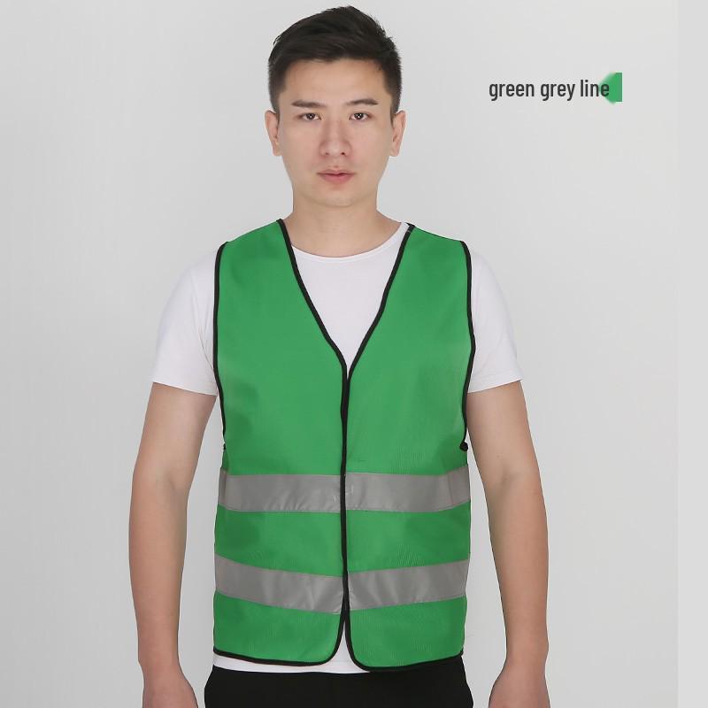 Reflective Safety Vest for Construction and Night Riding