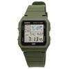 Casio World Time Digital Unisex Wristwatch LF-30W-3A Biomass Plastic Band Khaki Green