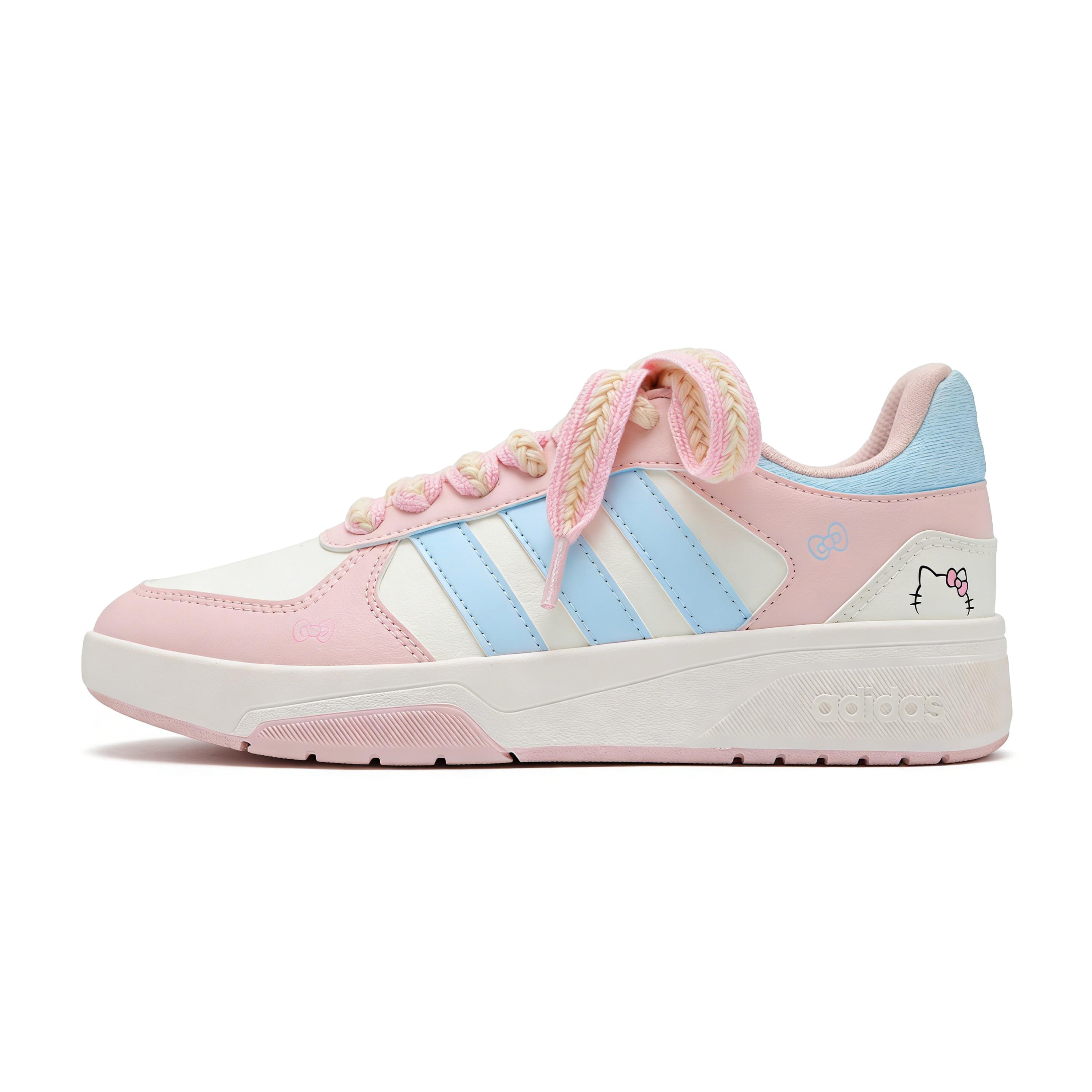 

Adidas COURTBEAT Skateboard Shoes Unisex Low top Blue/Pink KI6785(Team749-) 35⅔