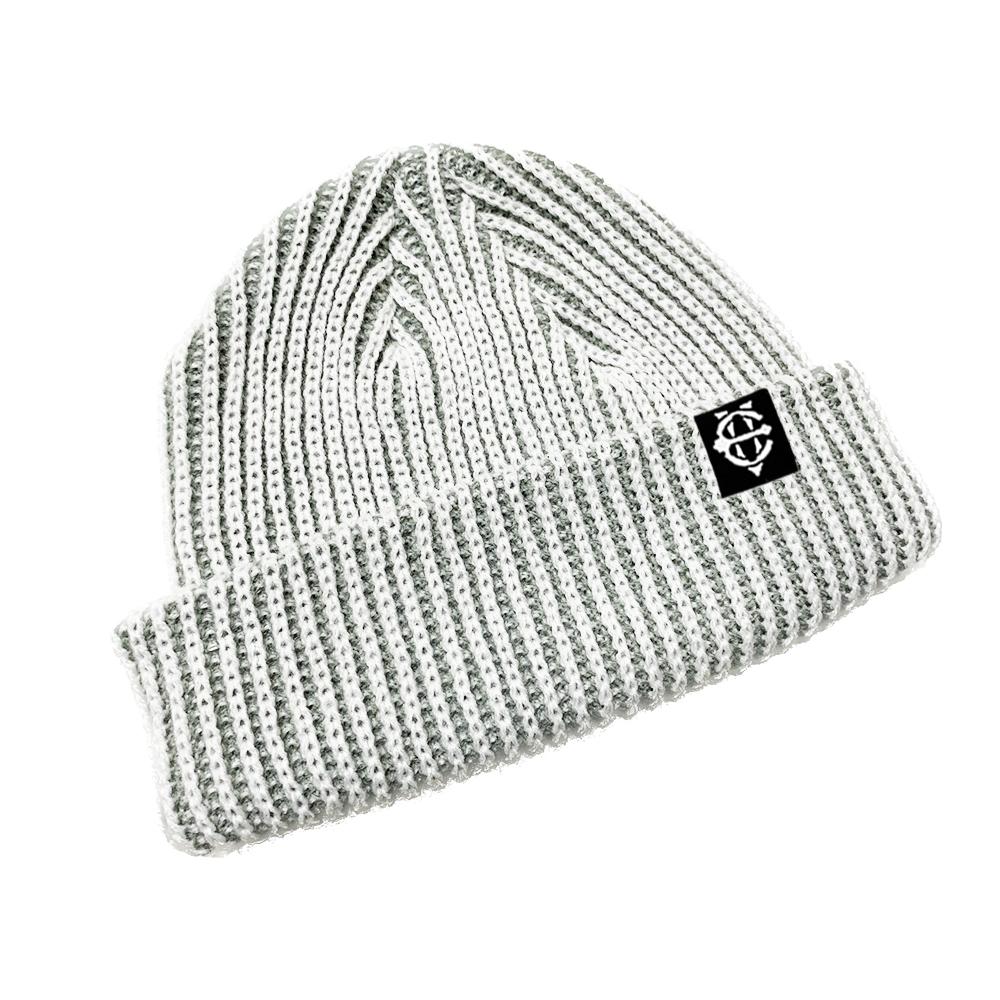 EIGHTVOLUME Ev Brushed Ribbed Short Beanie (Olive)