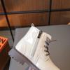 Mädchen dünne Pelzschuhe Mädchen Reißverschluss Stiefeletten Lackleder Martin Boot Kinder schnüren 2023 Kinder Winter rutschfeste Schuh