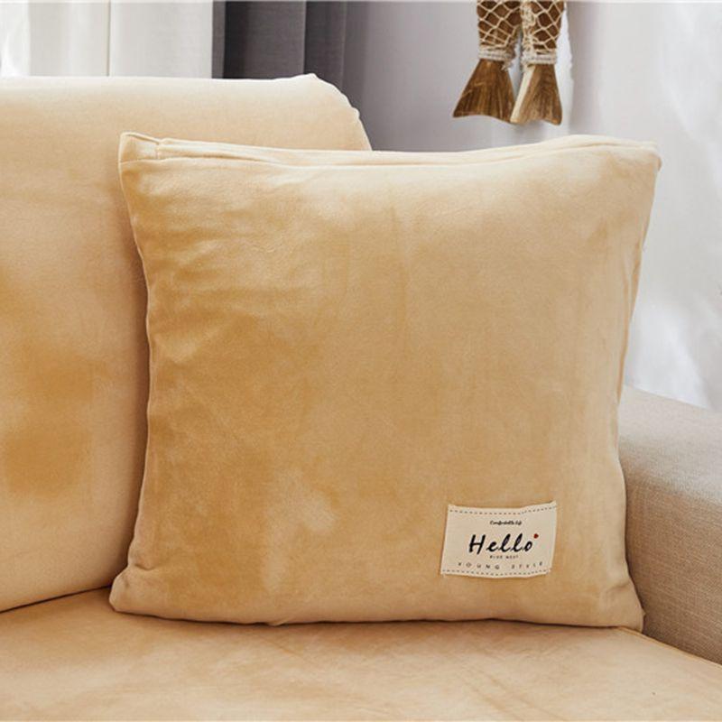 Stretch Velvet Sofa Cushion Cover Elegant Home Decor Velvet Seat Slipcover