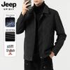 JEEP SPIRIT Herr Casual Vindtät Nedfällbar Krage Jacka