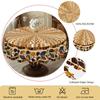 1 Piece Of Retro Farmhouse Style Creative Marble Theme Tablecloth, Colorful Marble Pattern Design, Suitable For Holiday Parties, Camping Style Picnic