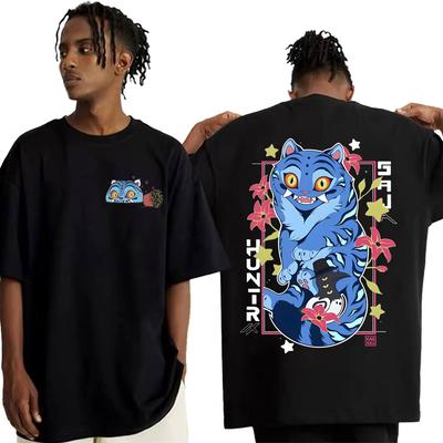 Kpop Demon Hunter T-Shirt 2025 Movie Derpy Anime Tiger T-Shirt 2025 Summer Men's Women's Fashion High Quality Big T-Shirt Top