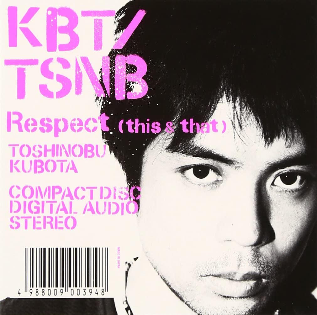

CD TOSHINOBU KUBOTA - Respect(this&that) Japan Japanese Pop/Rock Used