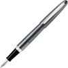 Pilot fountain pen cocoon metallic grey fine print FCO-3SR-MGY-F