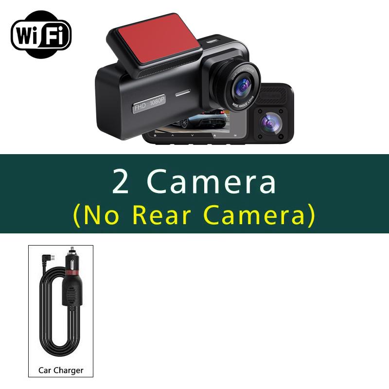 

3 Channel WIFI Dash Cam HD 1080P Car Dvr Interior Vehicle Three Way Camera Mini DVRs Recorder Video Registrator Dashcam Camcord None