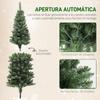 Artificial Christmas Tree 150 Cm with 395 Branches 30 Pine Cones and Metal Stand Christmas Tree for Living Room Indoor Green