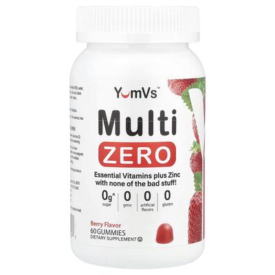 Multi Zero, Berry, Gummy Jelly 60 Pieces