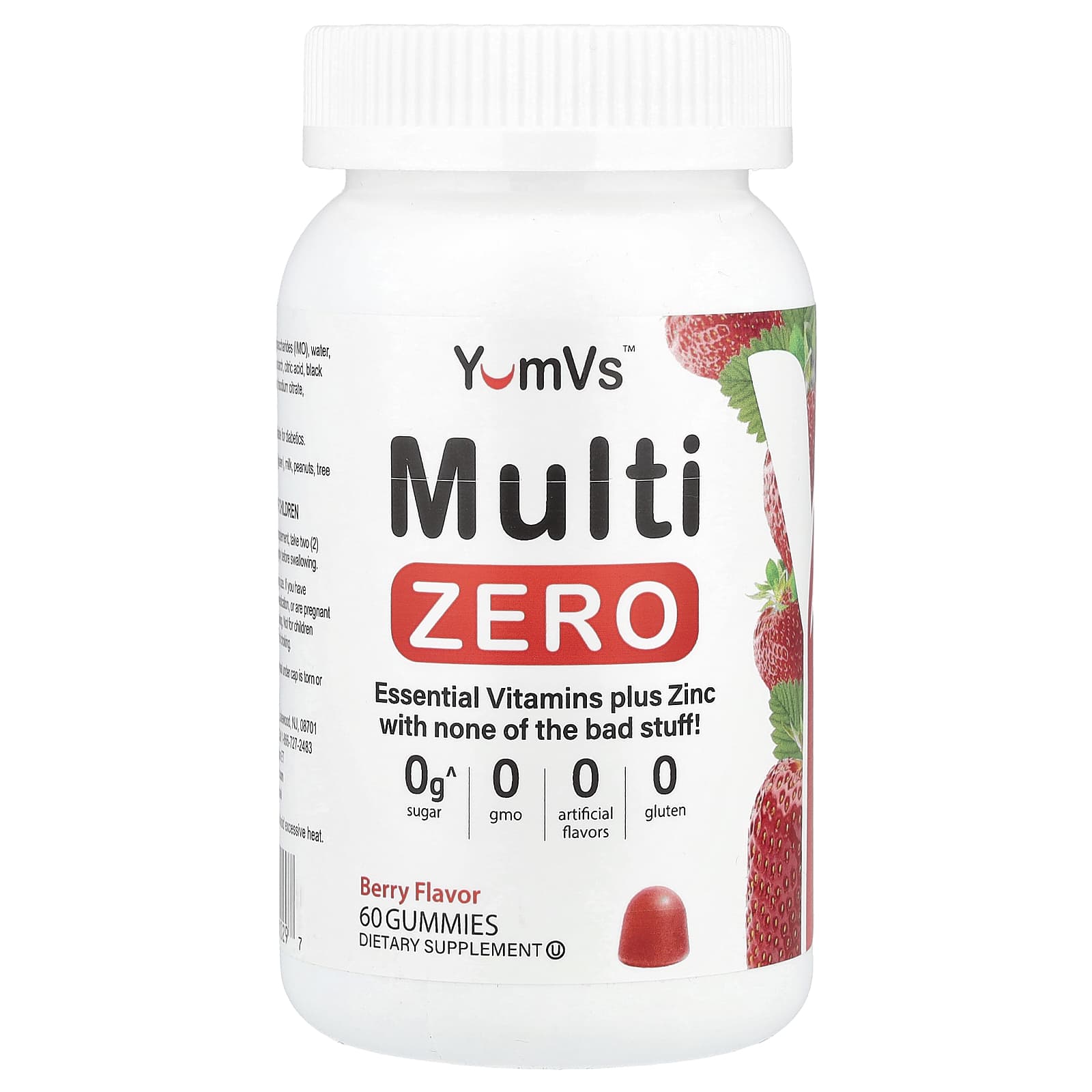 

Multi Zero, Berry, Gummy Jelly 60 pieces