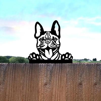 1 Stück Ultimative Hunde-Silhouette aus Metall für den Garten – Ideale Dekoration für draußen und Geburtstagsgeschenk