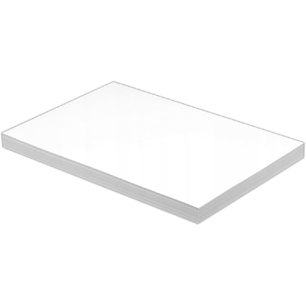 Half Letter Blank Paper, A5 100 Sheets/200 Pages Printer Paper, Unpunched, Blank Copy Paper, 100gsm, White, 5.8'' x 8.2''
