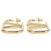 Valentino V Logo Signature Metal Earring goldUsed
