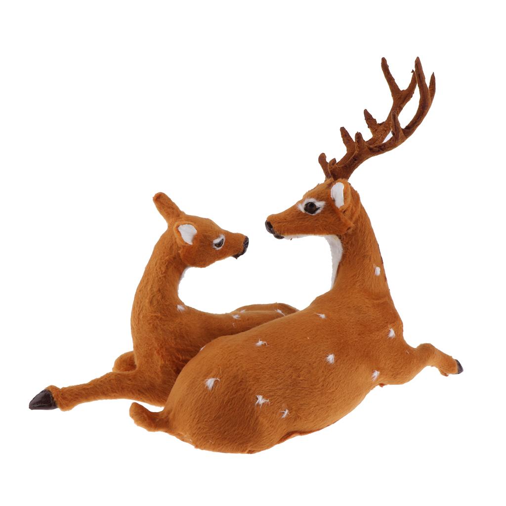 Christmas Elk Deer Reindeer doll Decor Gift
