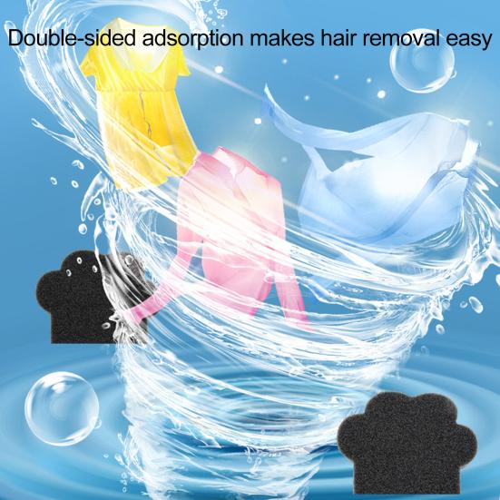 2Pcs Pet Hair Remover Cat Claw Styling Washer Dryer Lint Fur Remover Reusable Easy To Use Cat Dog Hair Catcher