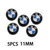 11mm Car Remote Key Fob Emblem Badge Radio button Sticker For BMW F10 E90 F20 E46 E60 E70 E39 E36 E87 X7 E92 E91 E28 X3 G11 X5 6 GR5
