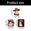 Unique Creative Mushroom Brooch Cartoon Character Hobgoblin Tale Lapel Pin for Expressing Uniqueness in Fashion