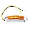 10pcs Amber DC 12V - 24V 4 LED Side Marker Indicator Lights Fit for Auto Car / Bus / Truck , Robust Car Indicator Lights
