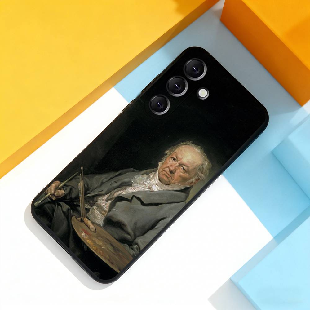 Spain F-Francisco Goya Art Phone Case For Samsung Galaxy A 73,72,51,53,52,71,22,5G,Note,J7,8,9 Soft Black Cover