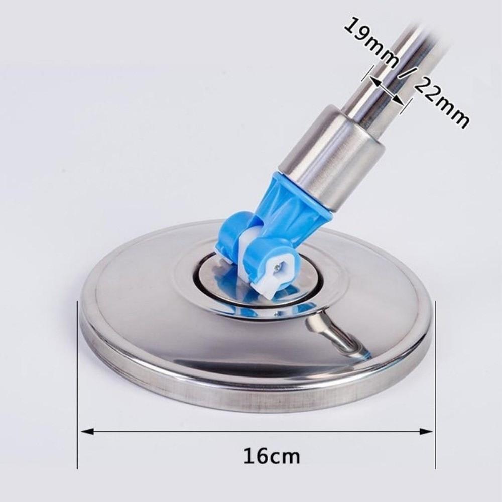 Revolving Mop Head Stainless Steel Mop Replacement Universal Spin Mop Head Home Cleaning Tools