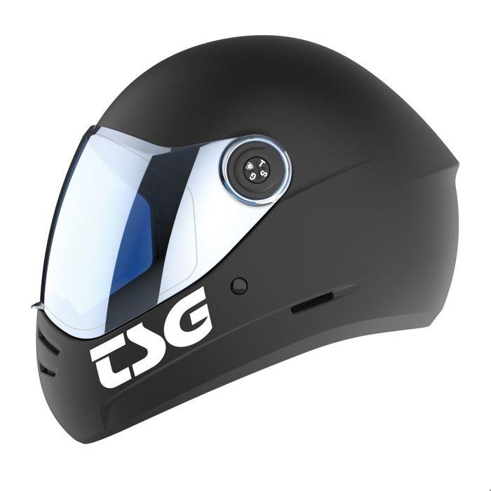 Casque de skate - TSG - Pass 2.0 - Noir - Polycarbonate - Mousse EPS